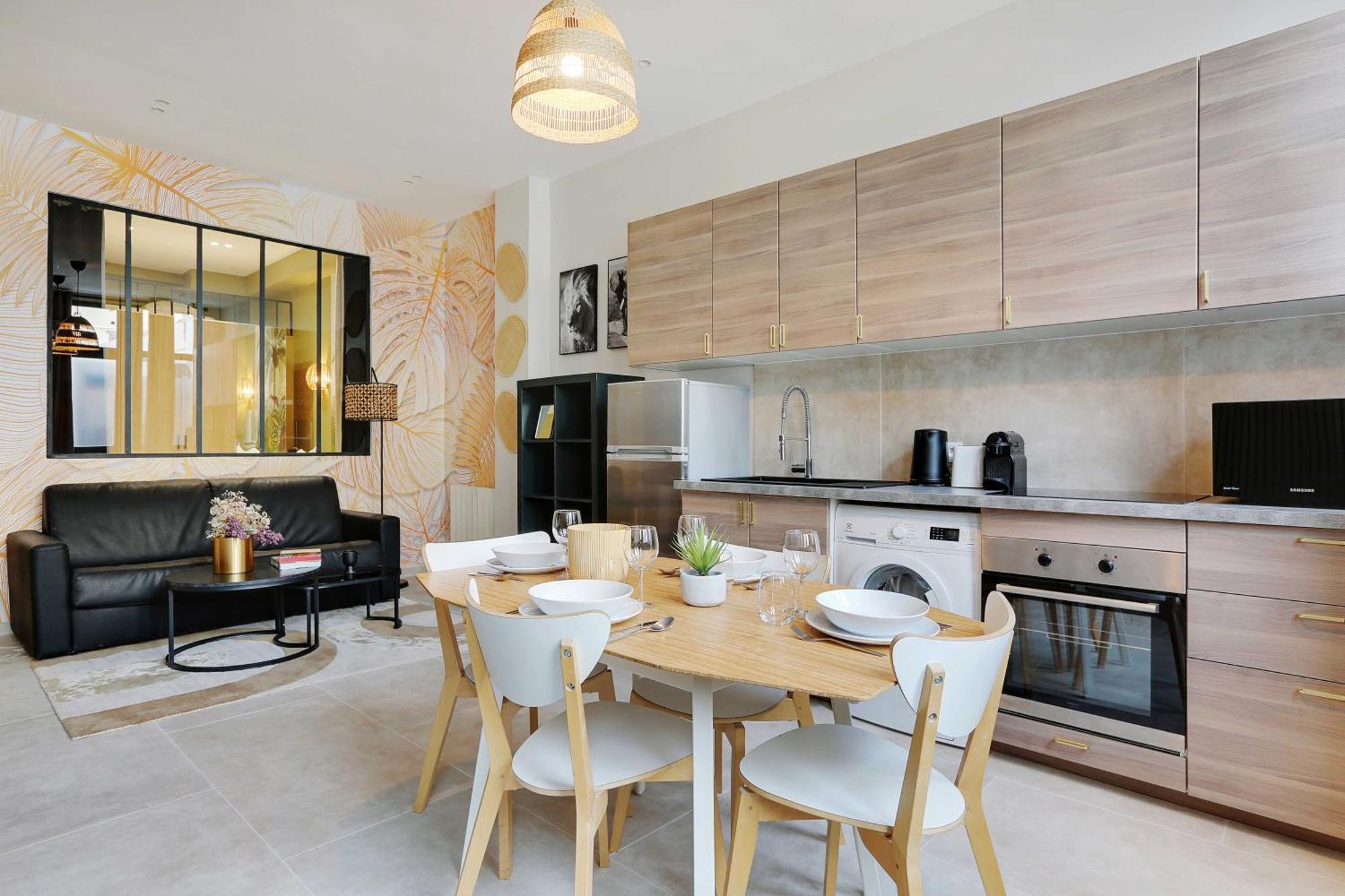 Wonderful 1br - 5p - Sacre Coeur Appartamento